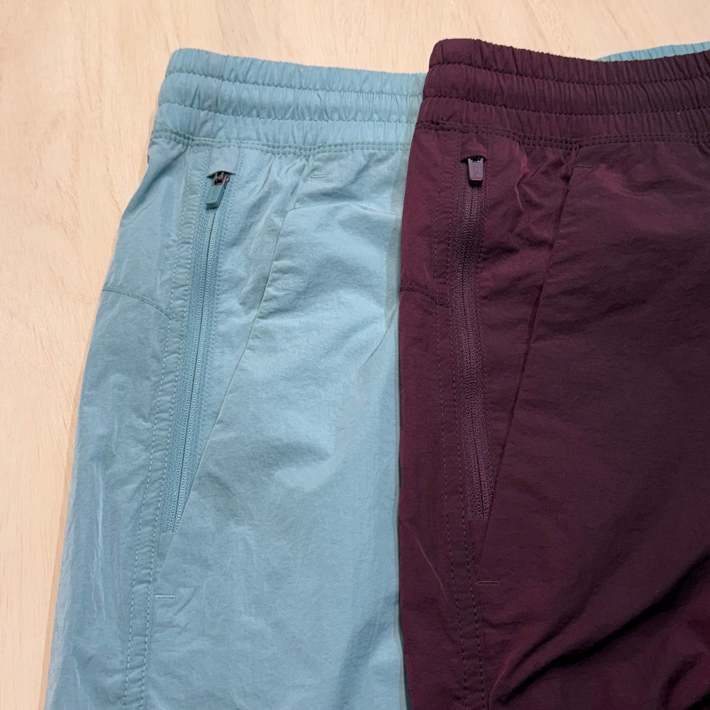 (2) NEW VRST Mens All-In Unlined 7" Shorts XXL Aqua Burgundy UPF 50+ Two Pack - Picture 3 of 11